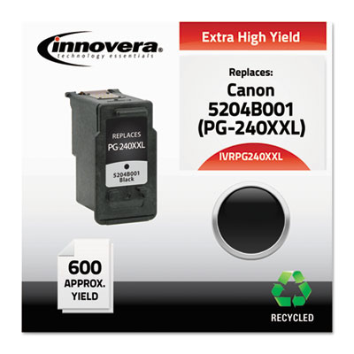 Innovera PG240XXL Uncategorized Remanufactured Black Extra High-yield Ink, Replacement For Pg-240xxl (5204b001), (pg240xxl) (ivrpg24 IVRPG240XXL 50686024002401