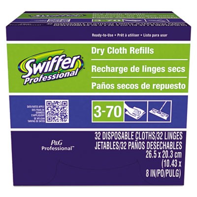 Procter And Gamble 33407 Duster & Mops Refills Sweeper Dry Cloths Refill PGC33407BX 037000334071