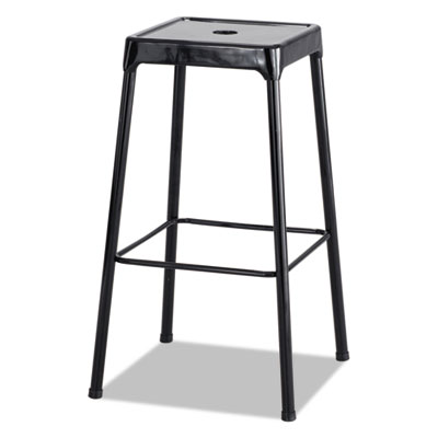 Safco 6606BL Uncategorized Steel Bar Stool SAF6606BL 10073555660620