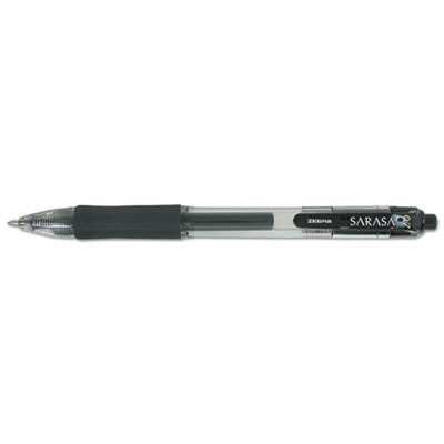 Zebra SARASA X20 Retractable Gel Pens Pack Of 12 Medium Point 0.7 mm  Translucent Barrel Red Ink - Office Depot