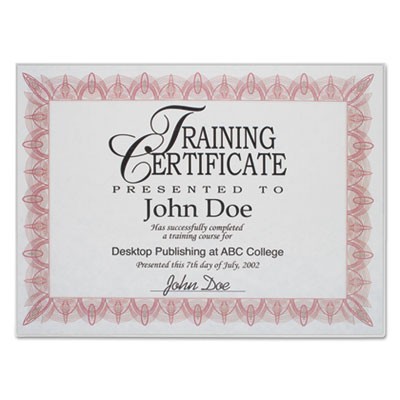 Advantus Corp 75317 Frames Panel Wall Certificate Holder AVT75317 091141753177