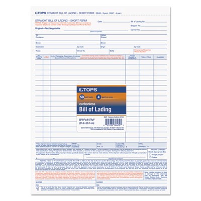 Buy&nbsp;Tops&nbsp;3847&nbsp;Forms & Record Keeping