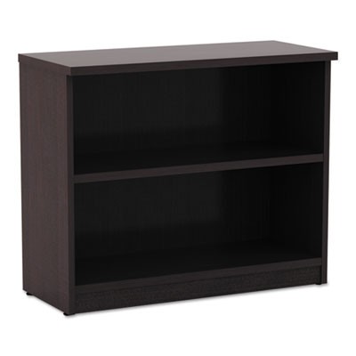 Alera VA633032ES Uncategorized Alera Valencia Series Bookcase, Two-shelf, 31.75w X 14d X 29.5h, Espresso (va633032es) (aleva633032e ALEVA633032ES 