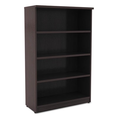 Alera VA635632ES Uncategorized Alera Valencia Series Bookcase, Four-shelf, 31.75w X 14d X 54.88h, Espresso (va635632es) (aleva63563 ALEVA635632ES 