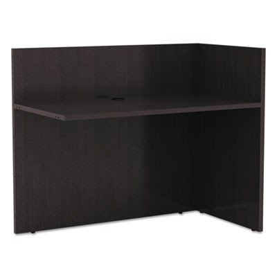 Alera VA324424ES Uncategorized Alera Valencia Reversible Reception Return, 44.13w X 23.63d X 41.5h, Espresso (va324424es) (aleva324 ALEVA324424ES 