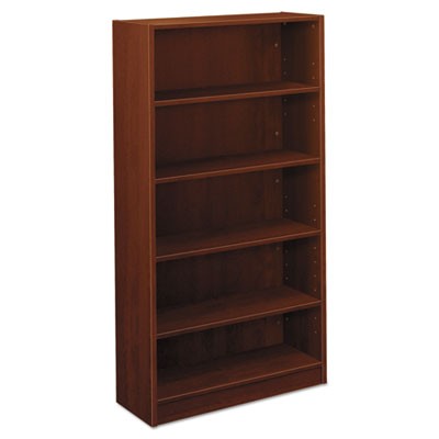 Basyx HBL2194A1A1 Uncategorized Bl Laminate Series Five-shelf Bookcase, 32w X 13.81d X 65.38h, Medium Cherry (hbl2194a1a1) (bsxbl219 BSXBL2194A1A1 