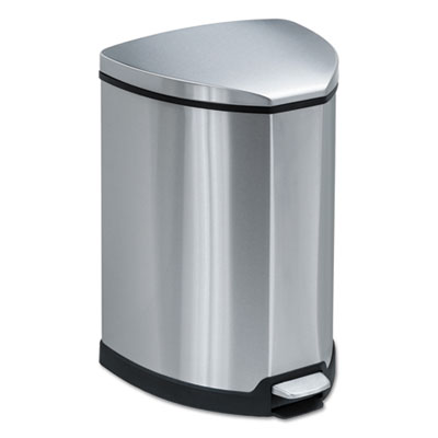 Safco 9685SS Wastebaskets & Trash Cans Step-on Waste Receptacle SAF9685SS 073555968507