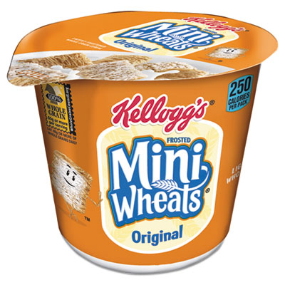 Keebler KEE42798 Uncategorized Breakfast Cereal, Frosted Mini Wheats, Single-serve 2.5 Oz Cup, 6/box (kee42798) (keb42799) Pg.446. KEB42799 038000427992