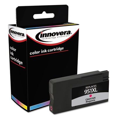 Innovera 951XLM Uncategorized Remanufactured Magenta High-yield Ink, Replacement For 951xl (cn047an), 1,500 Pa (951xlm) (ivr951xlm IVR951XLM 50686024029514