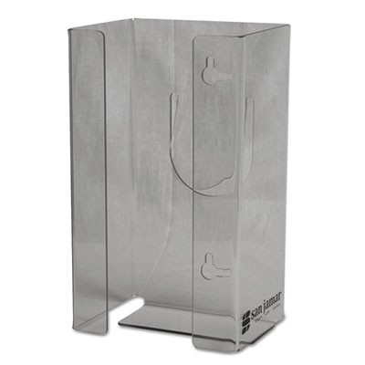 San Jamar G0803 Uncategorized Clear Plexiglas Disposable Glove Dispenser, 1-box, Plexiglas, Clear, 5.5 X 3.75 (g0803) (sjmg0803) SJMG0803 10759376168506
