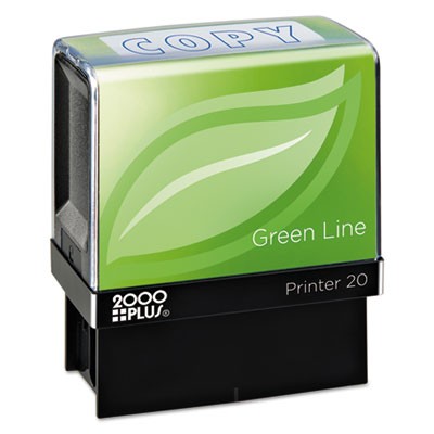 Consolidated Stamp 098367 Uncategorized Green Line Message Stamp, Copy, 1.5 X 0.56, Blue (098367) (cos098367) COS098367 20039956983673
