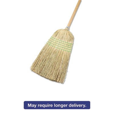 Unisan 926YCT Uncategorized Parlor Broom, Yucca/corn Fiber Bristles, 56" Overall Length, Natural, 12/carton (926yct) (bwk926yct) BWK926YCT 10749507981562