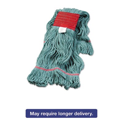 Unisan 503GNEA Uncategorized Super Loop Wet Mop Head, Cotton/synthetic Fiber, 5" Headband, Large Size, Green (503gnea) (bwk503gne BWK503GNEA 10749507981623