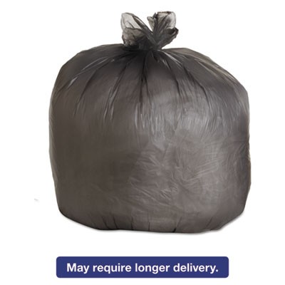 Unisan V8046EKKR01 Uncategorized High-density Can Liners, 45 Gal, 19 Mic, 40" X 46", Black, Perforated Roll, 25 B (v8046ekkr01) (bwk4 BWK404622BLK 00749507991588