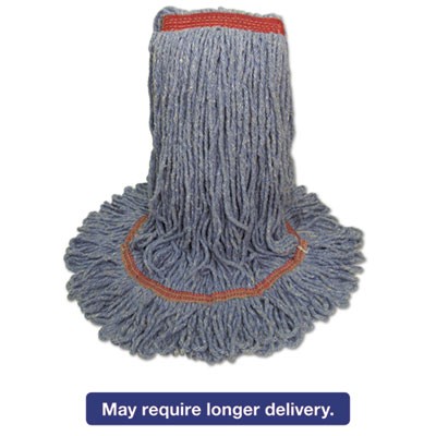Unisan 503BLNB Uncategorized Super Loop Wet Mop Head, Cotton/synthetic Fiber, 1" Headband, Large Size, Blue, (503blnb) (bwk503bln BWK503BLNB 10749507981517