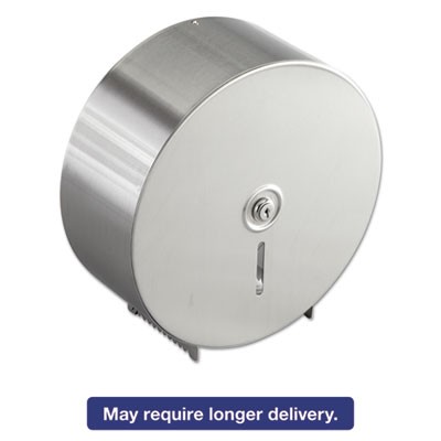 Bobrick B2890 Uncategorized Single Roll Jumbo Toilet Tissue Dispenser, 10.66 X 4.5 X 10.63, Silver (b2890) (bob2890) BOB2890 10716954001129