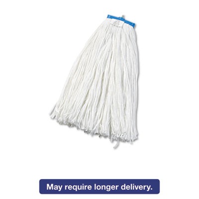 Unisan 724REA Uncategorized Cut-end Lie-flat Wet Mop Head, Rayon, 24 Oz, White (724rea) (bwk724rea) BWK724REA 10749507981579