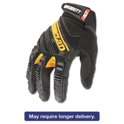 Ironclad SDG203M Uncategorized Superduty Gloves, En388: 4132, 12" Long, Medium, Black/yellow, Pair (sdg203m) (irnsdg203m) Pg.1427. IRNSDG203M 20696511810838