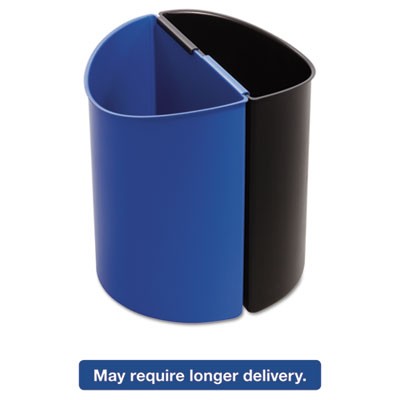 Safco 9928BB Uncategorized 14 Gal Desk-side Recycling Receptacle SAF9928BB 10073555992806