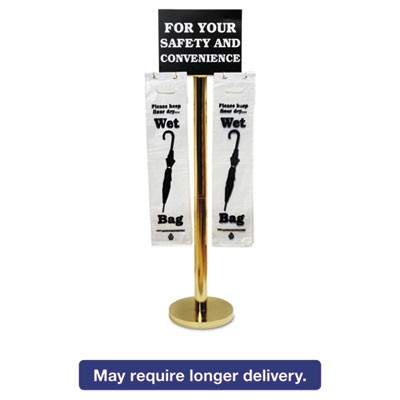 Tatco Products, Inc 57029 Stands & Cabinets 2-sided Wet Umbrella Bags Stand TCO57029 