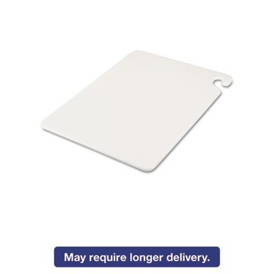 San Jamar CB152012WH Uncategorized Cut-n-carry Color Cutting Boards, Plastic, 20 X 15 X 0.5, White (cb152012wh) (sjmcb152012wh) SJMCB152012WH 10757753102600