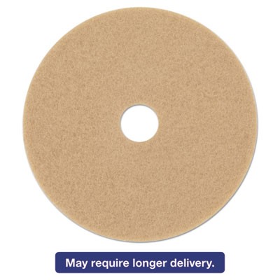 3m 340017 Uncategorized Ultra High-speed Floor Burnishing Pads 3400, 17" Diameter, Tan, 5/carton (340017) (mmm05604) MMM05604 50048011056048