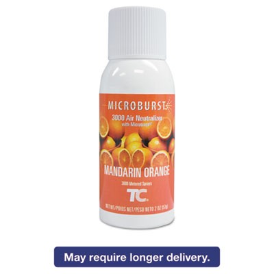 Rubbermaid FG402408 Air Fresheners & Sanitizers Mb 3000 Mand.orange Air Spray RCP402408 040240000088