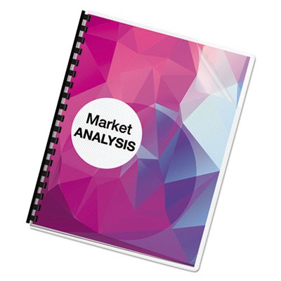 Fellowes 5224401 Uncategorized Binding Covers Futura Lined Clear Oversi (5224401) (fel5224401) Pg.367. 043859537884