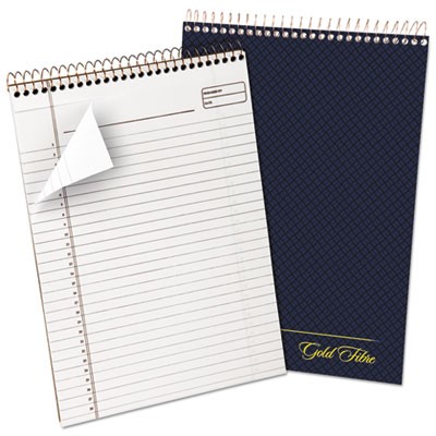 Tops 20815 Pads & Notebooks Gold Fibre Wirebound Legal Pad TOP20815 074319208150