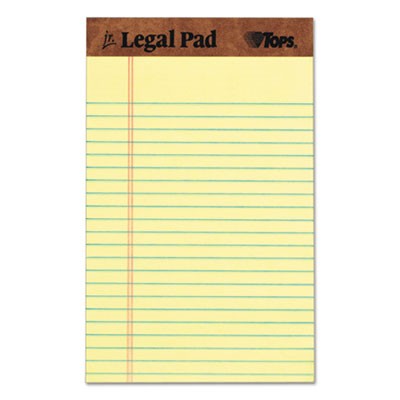 Tops 7501 Pads & Notebooks The Legal Pad Ruled Perforated TOP7501 818285079693