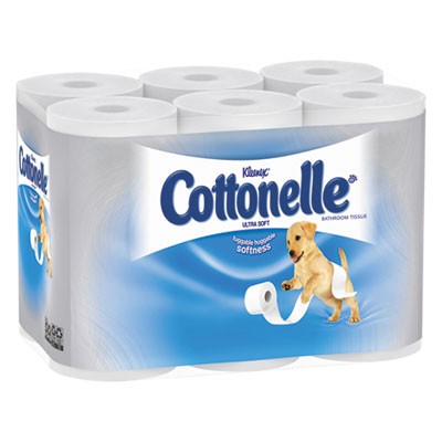 Kleenex 12456 Tissues & Napkins Cottonelle Ultra Soft Bath Tissue KCC12456 036000124569