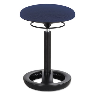Safco 3000BU Uncategorized Twixt Desk Height Ergonomic Stool, Supports Up To 250 Lb, 22.5" Seat Height, Blue (3000bu) (saf3000b SAF3000BU 