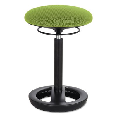 Safco 3000GN Uncategorized Twixt Desk Height Ergonomic Stool, Supports Up To 250 Lb, 22.5" Seat Height, Gre (3000gn) (saf3000gn SAF3000GN 10073555300076