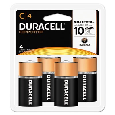 Duracell MN1400R4Z Uncategorized Coppertop Alkaline C Batteries, 4/pack (mn1400r4z) (durmn1400r4zx17) DURMN1400R4ZX17 00041333138480