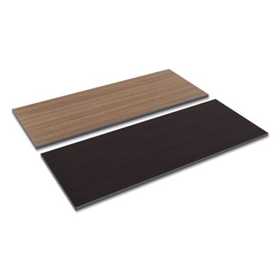 Alera TT6024EW Uncategorized Reversible Laminate Table Top, Rectangular, 59.38w X 23.63d, Espresso/walnut (tt6024ew) (alett6024ew ALETT6024EW 