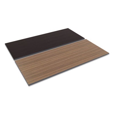 Alera TT7230EW Uncategorized Reversible Laminate Table Top, Rectangular, 71.5w X 29.5d, Espresso/walnut (tt7230ew) (alett7230ew) ALETT7230EW 