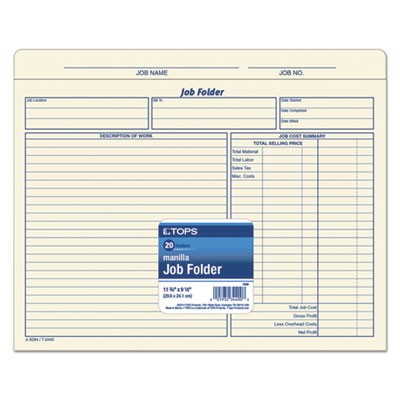 Buy&nbsp;Tops&nbsp;3440&nbsp;File Folders & Binders