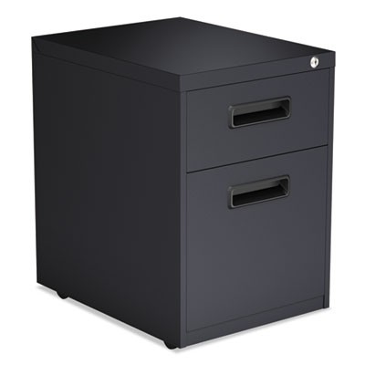 Alera PABFCH Uncategorized File Pedestal, Left Or Right, 2-drawers: Box/file, Legal/letter, Charcoal, 14.96 (pabfch) (alepabfch ALEPABFCH 