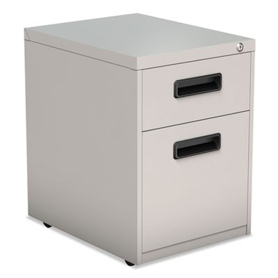 Alera PABFLG Uncategorized File Pedestal, Left Or Right, 2-drawers: Box/file, Legal/letter, Light Gray, 14. (pabflg) (alepabflg ALEPABFLG 