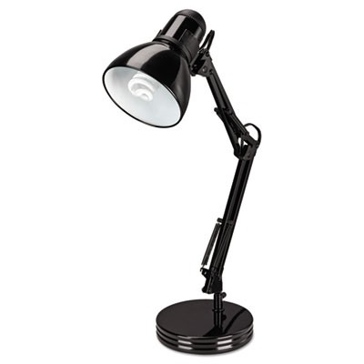 Alera LMP603B Uncategorized Architect Desk Lamp, Adjustable Arm, 6.75w X 11.5d X 22h, Black (lmp603b) (alelmp603b) ALELMP603B 
