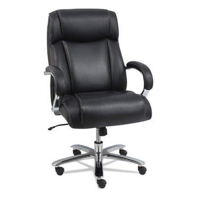 Alera MS4419 Uncategorized Alera Maxxis Series Big/tall Bonded Leather Chair, Supports 500 Lb, 19.7" To 25" (ms4419) (alems4419 ALEMS4419 