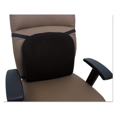 Alera CGC411 Uncategorized Cooling Gel Memory Foam Backrest, Two Adjustable Chair-back Straps, 14.13 X 14.1 (cgc411) (alecgc411 ALECGC411 