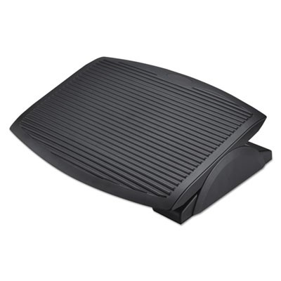 Alera FS312 Ergonomic Supports Alera Ergo Footrest - 3.38" - 5.13" Adjustable Height - 20anddeg; Tilt - Black - Plastic Each (fs312)  ALEFS312 50042167200577