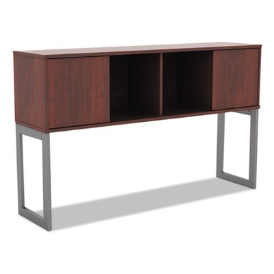 Alera LSHH60MC Uncategorized Alera Open Office Desk Series Hutch, 59w X 15d X 36.38h, Medium Cherry (lshh60mc) (alelshh60mc) ALELSHH60MC 