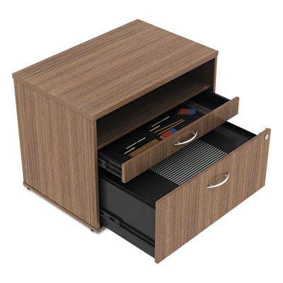 Alera LS583020WA Uncategorized Alera Open Office Desk Series Low File Cabinet Credenza, 2-drawer: Pencil/file, (ls583020wa) (alels5 ALELS583020WA 