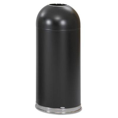 Safco 9639BL Wastebaskets & Trash Cans Open Top Dome Receptacle SAF9639BL 073555963922