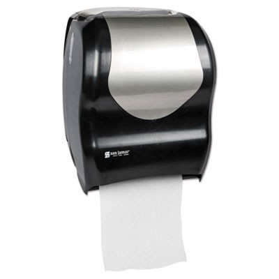 San Jamar T1370BKSS Uncategorized Tear-n-dry Touchless Roll Towel Dispenser, 16.75 X 10 X 12.5, Black/silver (t1370bkss) (sjmt1370bkss SJMT1370BKSS 10759376205737