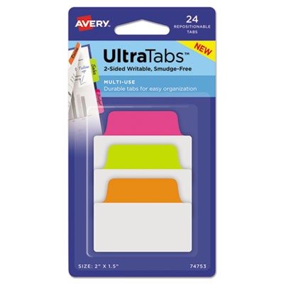 Avery Dennison 74753 Uncategorized Ultra Tabs AVE74753 50072782747539