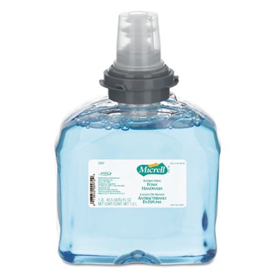 Gojo Industries, Inc 535702 Uncategorized Antibacterial Foam Handwash, Touch-free Refill, Floral Scent, 1,200 Ml, 2/carton (535702) (goj535702 GOJ535702 10073852009726
