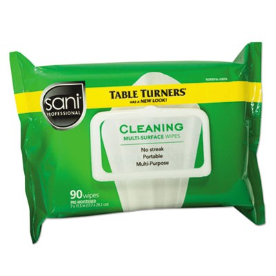 Nice-Pak NICA580FW Uncategorized Multi-surface Cleaning Wipes, 1-ply, 11.5 X 7, Fresh Scent, White, 90 Wipes/pack (nica580fw) (nica58 NICA580FW 20310819008505